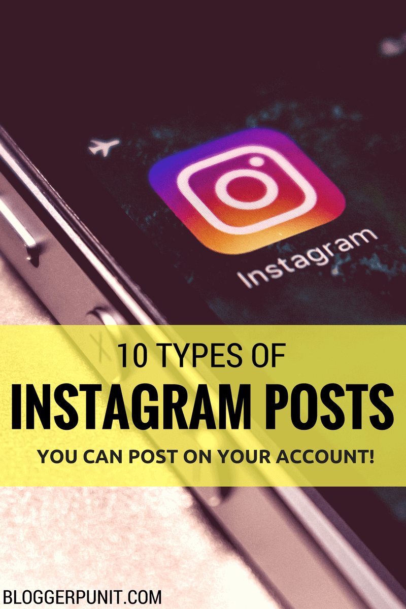 Creative Instagram Posts Ideas Bloggerpunit.com