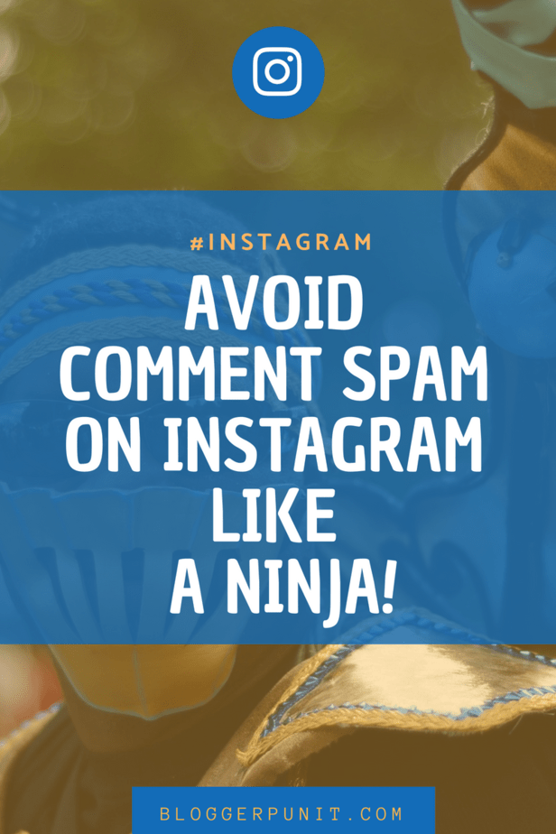 block avoid comment spam instagram