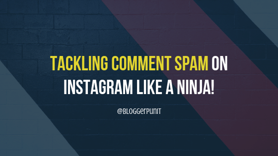 Avoid/Block Comment Spam on Instagram